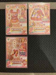 アイカツ! ルビーブロッサムコーデ 3枚セットのサムネイル