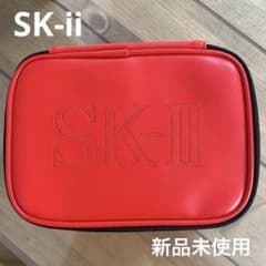 SK-ⅱ ポーチ　レッド　新品未使用のサムネイル