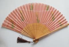竹久夢二　シルク扇子①のサムネイル