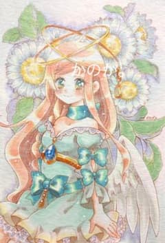 イラスト 手描き ポストカード  【Daisy】のサムネイル