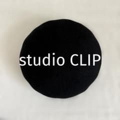 studio CLIP ベレー帽 ブラックのサムネイル