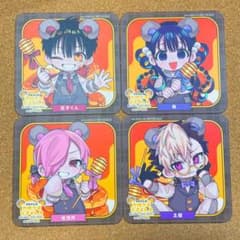 地縛少年花子くん コラボカフェ コースター motto cafeのサムネイル