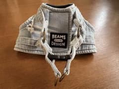 BEAMS WITH PET デニム風ハーネス Sサイズのサムネイル