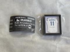 佐々木朗希 MLB サイン入りユニフォーム フレームマグネット