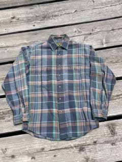 80s 90s Eddie Bauer フランネルシャツのサムネイル