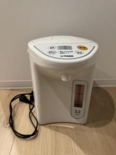 TIGER 2.2L 電気ポット ホワイト 2023年製のサムネイル
