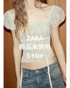 ZARAマッチングゴルセットトップス Sサイズ 新品未使用のサムネイル