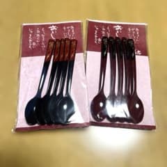 新品未使用 輪島塗 福忠 スプーン各5本入り 2袋 - メルカリ
