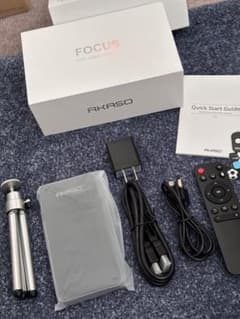 Akaso focus mini video プロジェクター セット一式 - メルカリ
