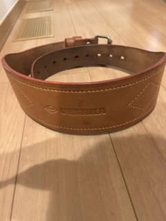 ウエサカ ウェイトリフティング プレミアムベルト 2枚張り Lサイズ