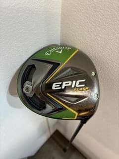 キャロウェイ/ドライバー/EPIC FLASH/9.5度/ヘッドカバー付き - メルカリ