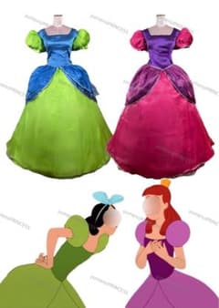 ディズニー シンデレラ トレメイン姉妹 アナスタシア ドリゼラ