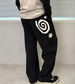 AMOU スウェットパンツ 黒 y2k swagのサムネイル