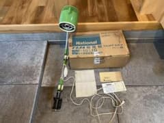 超希少1980前後約40年前　昭和レトロ卓上扇風機ナショナルF-10L1G完動品のサムネイル