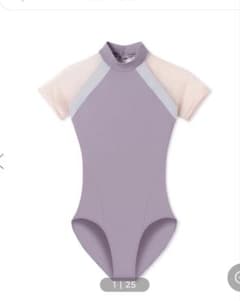 新品 チャコット 高田茜さんコラボ ハイネックレオタード 大人Mサイズ