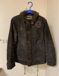 ブルーブルー ビンテージ加工 ジャーマンクロス デッキジャケット 美品 