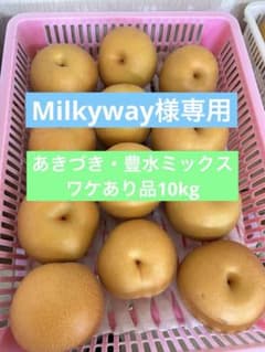 富山県産 あきづき、豊水ミックス訳あり品 10kgのサムネイル