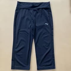 PUMAトレーニングパンツ レディースMブラック　ドライセルのサムネイル