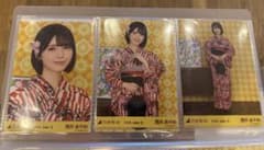 乃木坂46 真夏の全国ツアー2026 浴衣 筒井あやめ 3種コンプ 生写真 