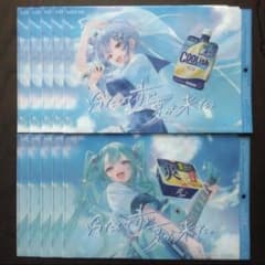 LOTTE 初音ミク 星街すいせい クリアファイル 2枚セット 新品未使用