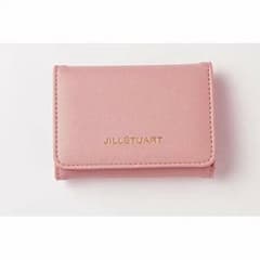 雑誌MORE11月号付録 JILLSTUART三つ折財布 ピンクのサムネイル