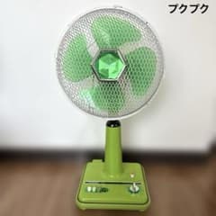 昭和レトロ TOSHIBA 扇風機 東芝 レトロポップ 1978年製 完動品 TOSHIBA 昭和レトロ レトロポップタイマー付き グリーンファン 東芝