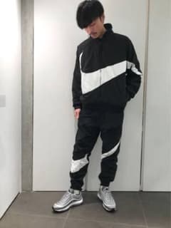 ムラーノ様専用NIKE ウーブンジャケットLパンツMセットアップのサムネイル