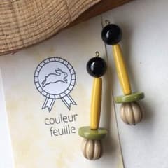 202...秋カラーのピアス/イヤリングのサムネイル