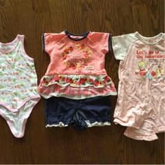 ベビー肌着 半袖服 セット売りのサムネイル