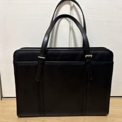LES MUES AOKI リクルートバッグ ビジネスバッグ　黒のサムネイル