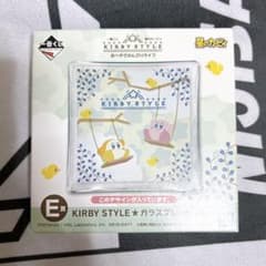 p165￤별의 커비 오하야에서 한가로이 라이프 유리 플레이트