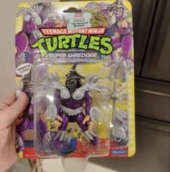 TMNT Playmates シュレッダー 1991 ① 可動フィギュアのサムネイル