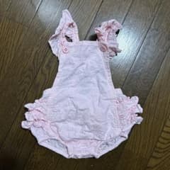Ruffle Butts ベビーロンパース ピンク フリルのサムネイル