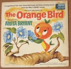 USオリ　希少ディズニーレコード THE ORANGE BIRD 見開きブック付 USオリ 希少ディズニーレコード THE ORANGE BIRD 見開きブック付