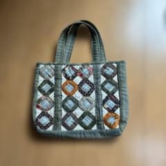 パッチワークバッグ（キルティング） - メルカリ