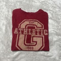 GAP 長袖Tシャツ ボルドー メンズのサムネイル