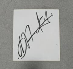 ラグビー　南アフリカ代表　スプリングボクス　ウィリー・ルルー選手直筆サイン色紙 Springboks（南アフリカ）