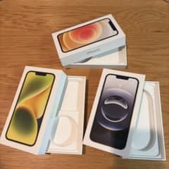 Apple iPhone 空箱 3点セットのサムネイル