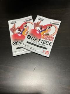 ワンピースカード ラウンドワンプロモ 2パック 未サーチ - メルカリ