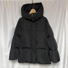 未使用品 NANO universe 25AW 撥水加工 フード ダウンコート黒 - メルカリ