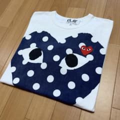 コムデギャルソン Tシャツ ドット柄 サイズMのサムネイル
