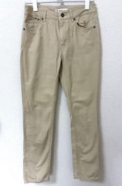 Comfort Basic スリムパンツ ベージュ ストレッチのサムネイル