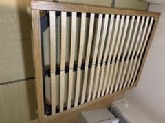 ベッド(無印良品MUJI)とマットレス　セットのサムネイル