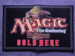 非売品 ポスター マジック・ザ・ギャザリング SOLD HERE MTG 当時物