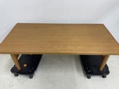 【たのメル便】unico ウニコ 楕円 ローテーブル 木製 unico ウニコ KIRP low table W1100 ローテーブル - メルカリ