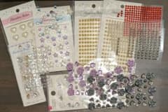 100均 ダイソー セリア デコステッカー まとめ売りのサムネイル