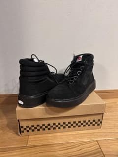 Vans スケートハイCRP オールブラック　27.5のサムネイル