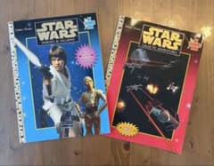 スターウォーズ　塗り絵本 2冊セット　1997年製のサムネイル