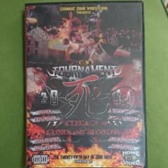 CZW TOURNAMENT OF DEATH2011 DVD　竹田誠志サイン入のサムネイル