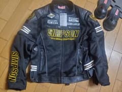 シンプソン ライダースジャケット 3Lのサムネイル